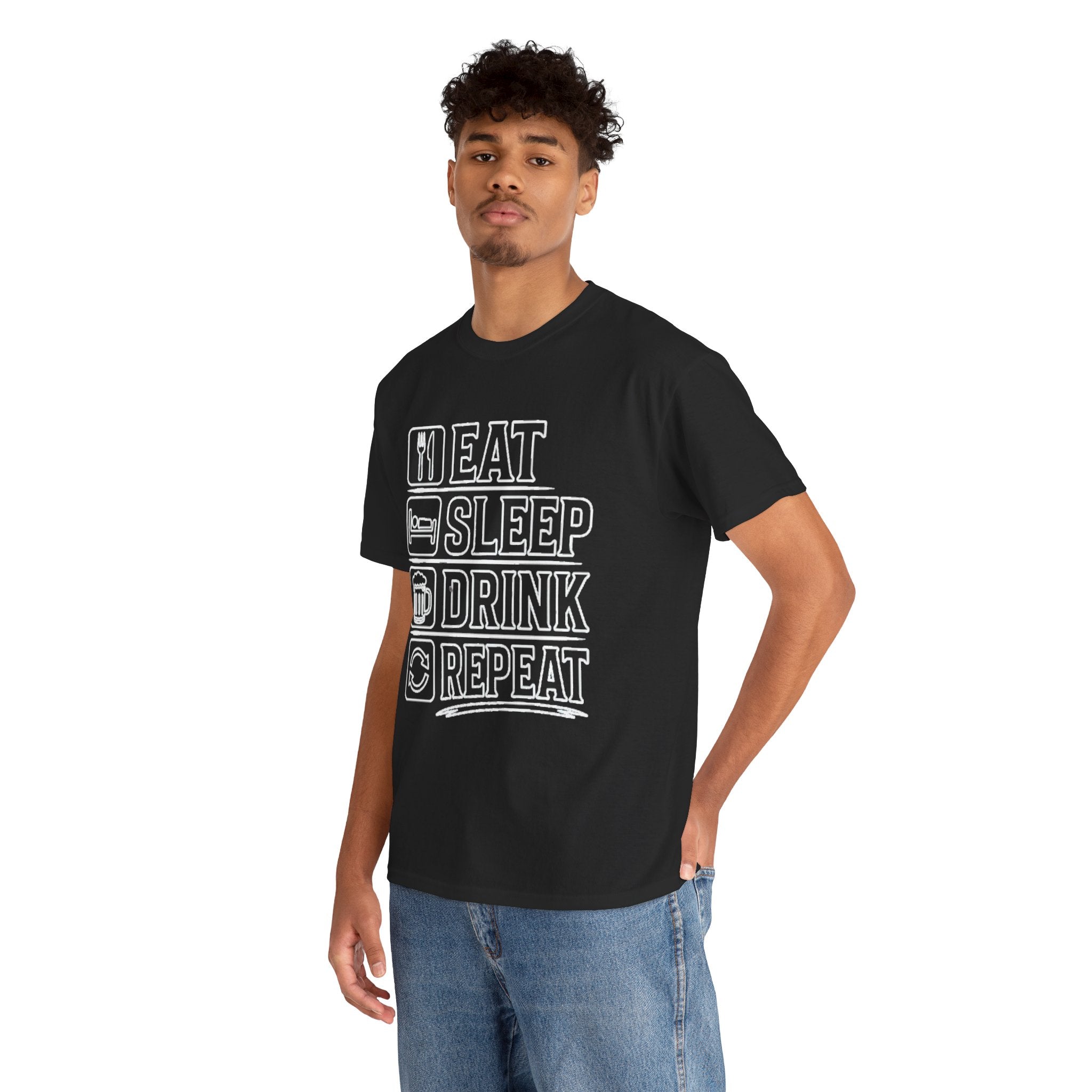 Eat Sleep Drink Repeat T-Shirt