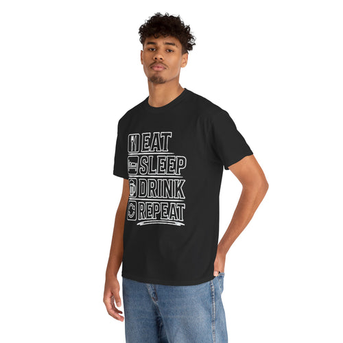 Eat Sleep Drink Repeat T-Shirt
